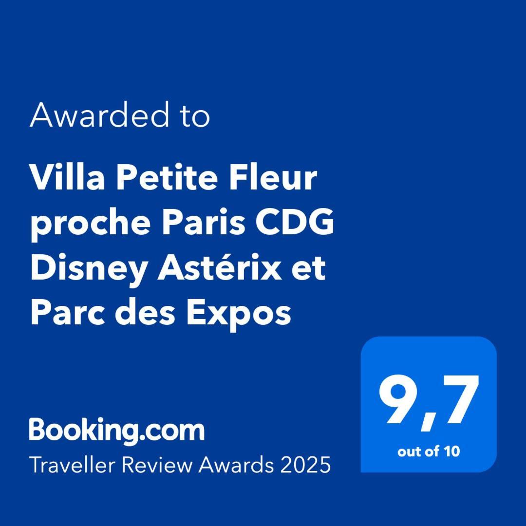 Villa Petite Fleur Proche Paris Cdg Disney Asterix Et Parc Des Expos Villeparisis Eksteriør billede